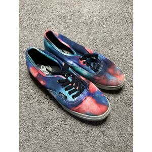 Women’s Size 7 Men’s 5.5 Vans Cosmic Space Galaxy Skateboard TC6D Low Top